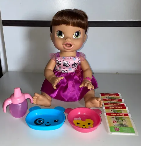 PROMOCAO Baby Alive Hora de Comer Morena