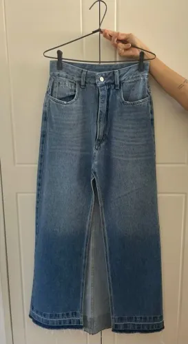 Saia Longa Jeans Tamanho 36