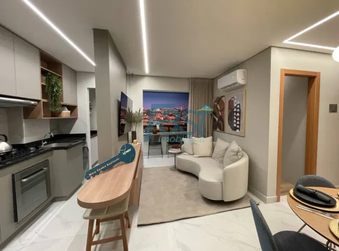 Apartamento + Suite + varanda gourmet + condomínio clube
