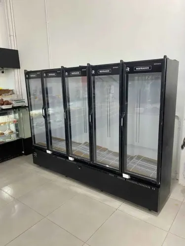 Balcão Expositor Auto Serviço 5 Portas Resfriados Refrimate