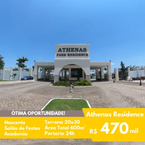 FIT - Terreno - Athenas Park - 20x30 - Nascente - 600m²