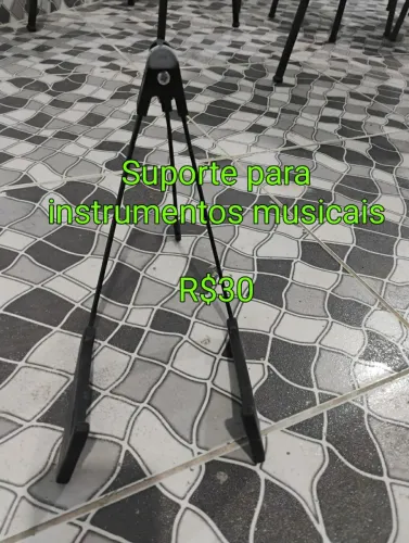 Suporte para violão, baixo, guitarra