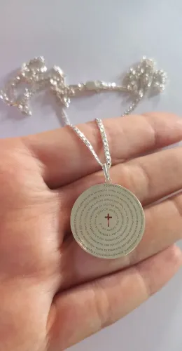 Conjunto SALMO 23 em prata 925 (60cm) NOVO