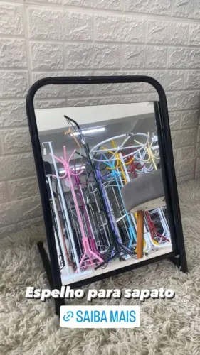 Espelho para calçados - com espelho 