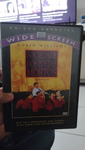 Dvd a sociedade dos poetas mortos (aceito olxpay)