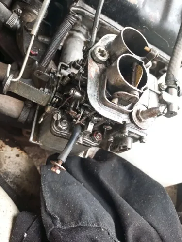 Carburador Weber original em perfeito funcionamento álcool
