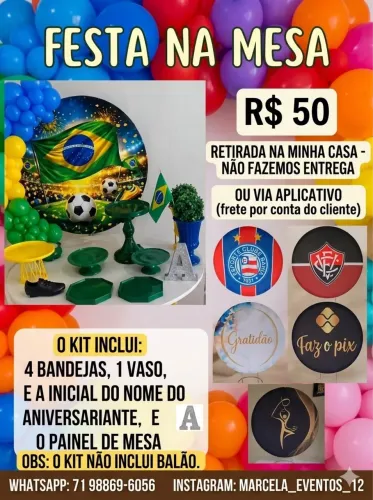 Festa na mesa 50,00
