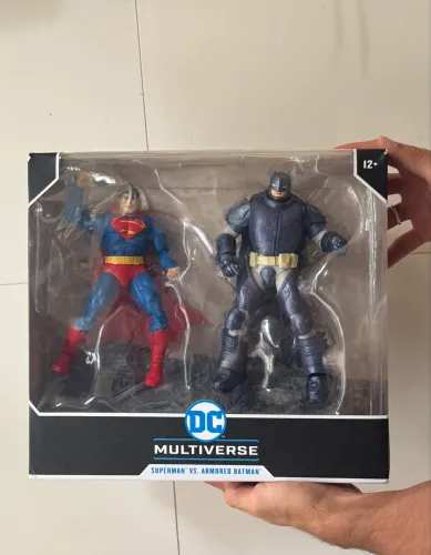 Mcfarlane Toys Superman Vs Batman Blindado 2 Pack
