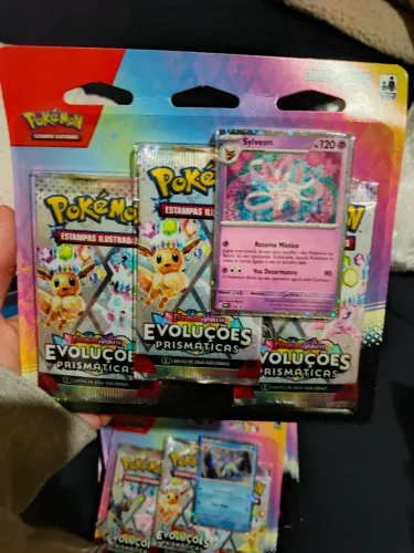 blister triplo evoluções prismaticas (sylveon)