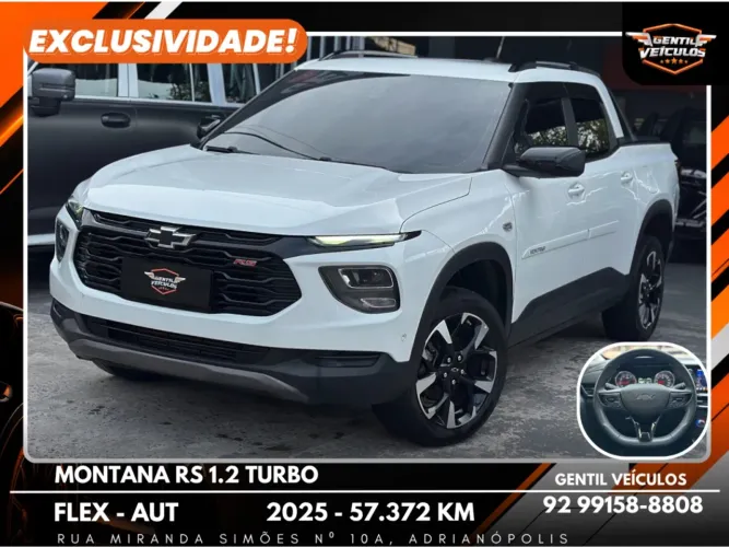 Chevrolet Montana RS 1.2 Turbo Flex 12V Aut. 2025