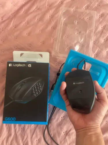 Mouse Logitech G600 MMO (Usado apenas uma vez)