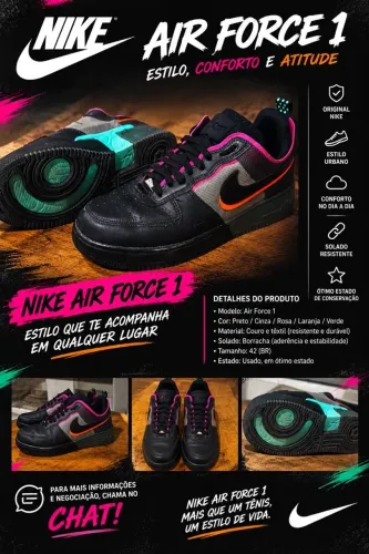 Nike Air Force 1 React "Black/Pink Prime"