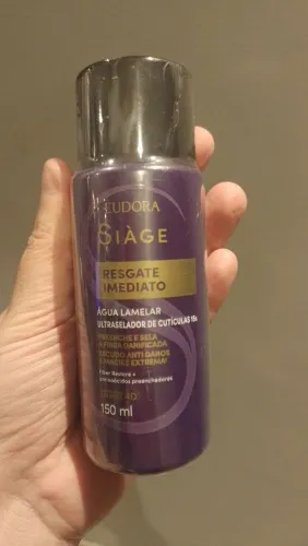 Água Lamelar Resgate Imediato Eudora Siage novo e lacrado