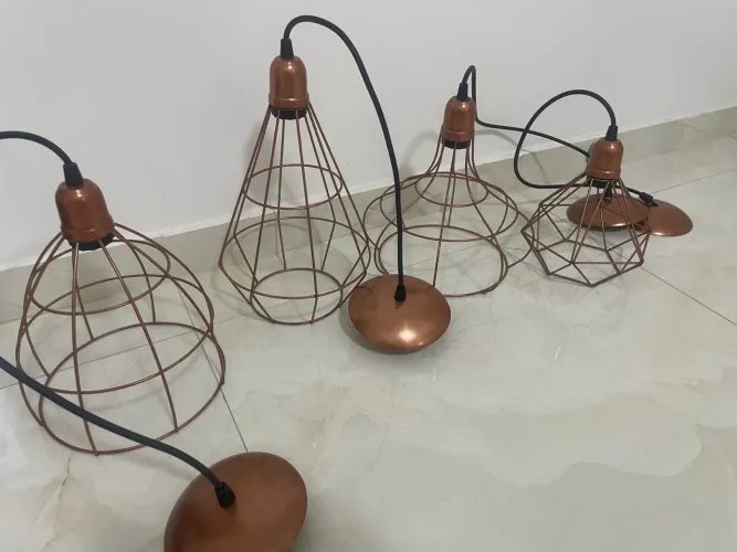 Lustre - kit com 4