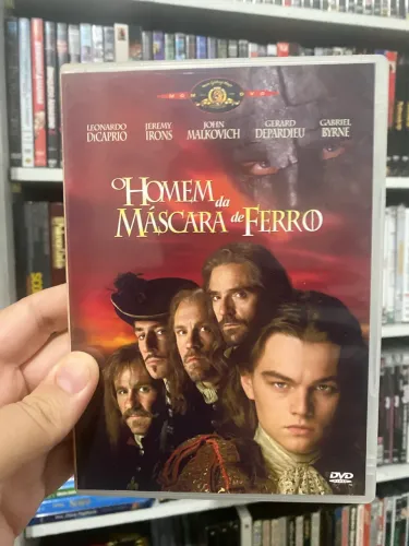 O Homem da Máscara de Ferro DVD Original Leonardo DiCaprio
