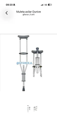 Muleta axilar R$110,00
