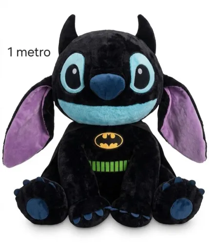 Urso Pelúcia Stitch Batman Disney 1 Metro