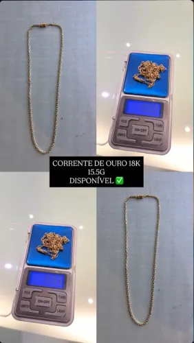 Corrente de ouro 18K