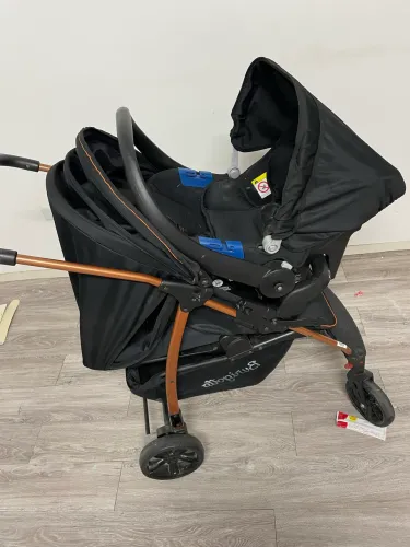 Carrinho + Bebê Conforto Burigotto Ecco - Excelente Estado