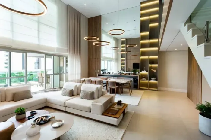 APARTAMENTO Duplex 328 metros - 4 SUITES - 4 VAGAS - THE LAKE GRAMERCY PARK Alphaville - B