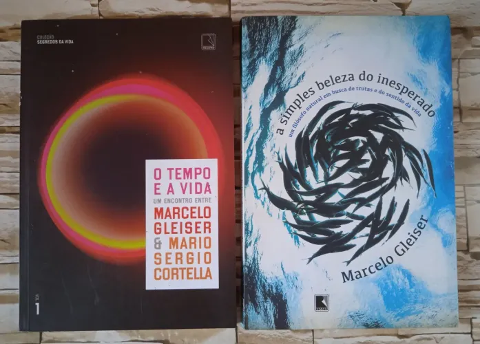Tempo e a vida/ A Simples beleza do inesperado - Combo: 2 Livros, de Marcelo Gleiser.