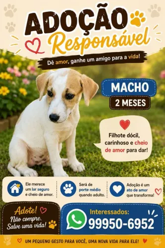 Doação de cachorrinho
