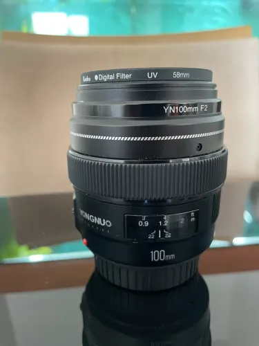 Lente 100mm f2 Yongnuo Canon