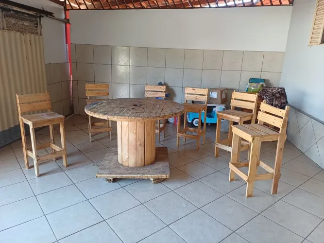 Mesa  para chácara 