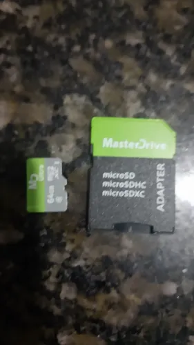 Cartão de memória 64 gigas 