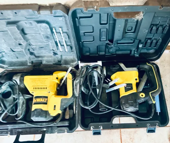 Martelete os dois juntos DeWalt Nakasaki