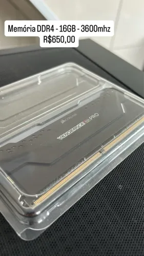 Memória RAM DDR4- Vengeance RGB PRO 16GB ( 1x 16GB)