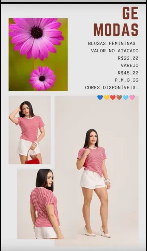 Blusas femininas