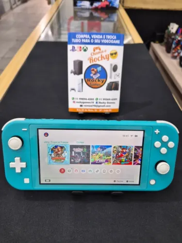Switch Lite destravado 128Gb em excelente estado