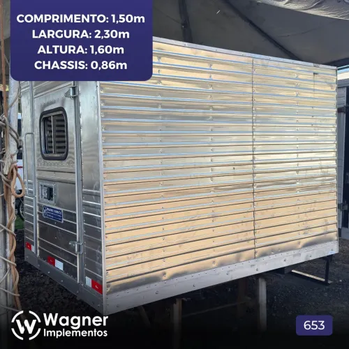 CABINE SUPLEMENTAR NOVA 3/4 - AUXILIAR HABITÁCULO CASINHA PASSAGEIRO CAMINHÃO 3/4 