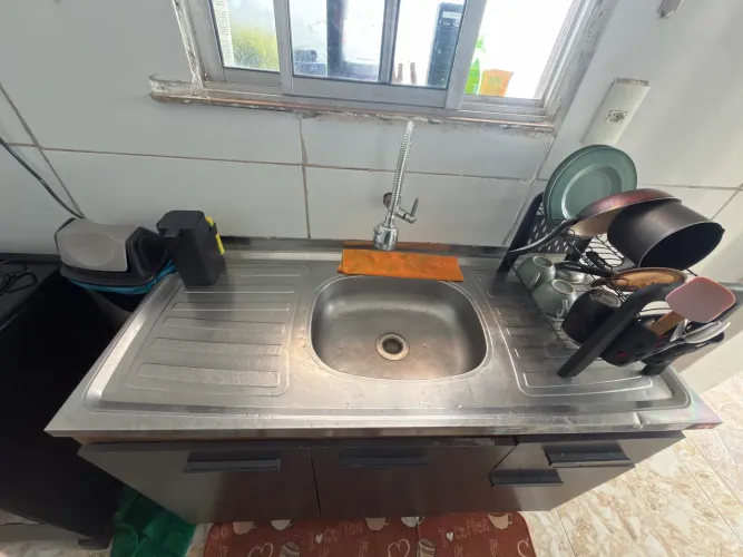 Pia inox 1.20 m