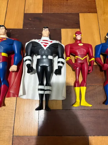Vendo Bonecos prata Liga da Justiça 10" DC Mattel 2003 