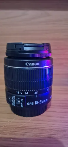 Lente canon 18/55mm