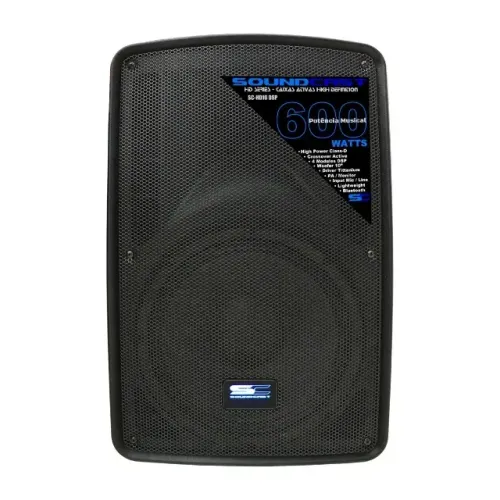 Caixa Ativa 10" 600W USB/SD/BT. HD-10 DSP - SoundCast