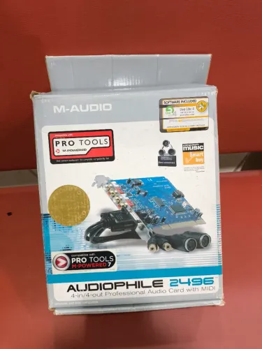 Placa de áudio M-Audio 2496