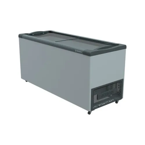 Freezer Horizontal Metalfrio 2 Portas de Vidro, 405 Litros - NF55S