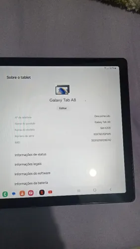 Tablet Samsung A8