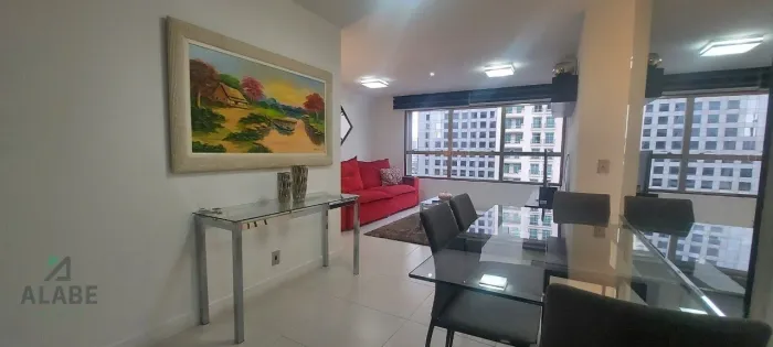 "Excelente apartamento mobiliado para locação 70m², 2 vagas Berrini"
