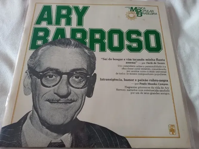 Lp Disco de vinil Ary Barroso - A História da Mpb