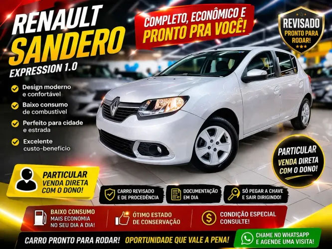 Renault Sandero Dyna. Easyr Hi-flex 1.6 8V 2016