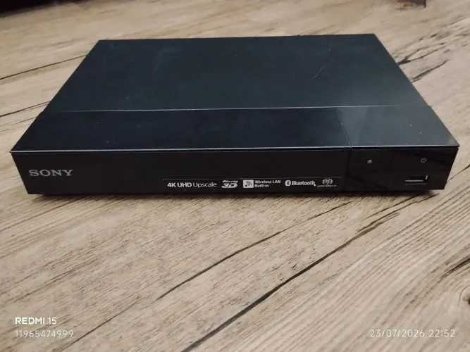 Bluray player Sony BDP-S6700 3d upscaling ( sem controle)
