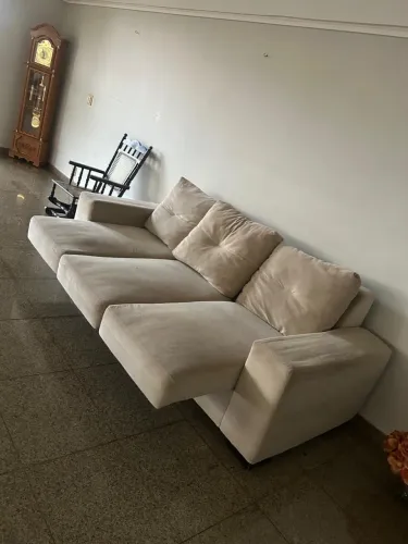 Sofá 3 lugares retrátil