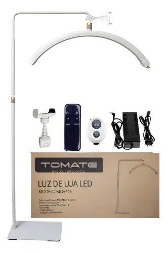 Luminaria Meia Lua Tomate MLG-113 Ring Light Brasil Oficial