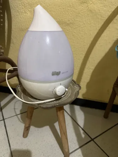 WAP Umidificador de Ar AIR FLOW com Luminária e Difusor de Aromas