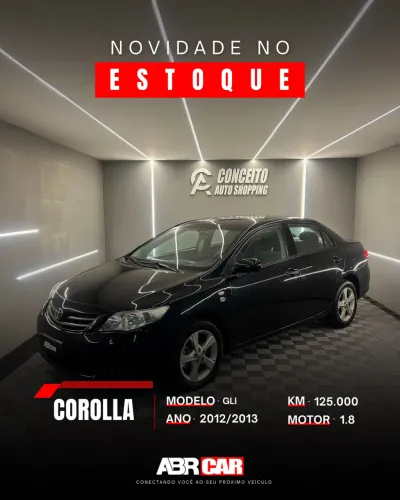 Toyota Corolla GLI 1.8 Flex 16V Aut. 2013