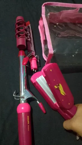 Chapinha e baby liss